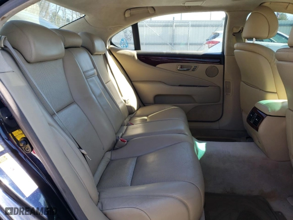 2008 Lexus LS 460 LWB with VIN JTHGL46F385020961, listed as a Copart auction lot 52156065 with 169,933 mi miles and Clean Title. Bid and sale history available at carsss.com. Image 10.