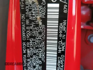 2019 Toyota Prius L z VIN JTDKDTB39K1625239, wystawiony jako Copart lot #84699104 z przebiegiem Nie podano mil oraz Szkoda całkowita • Salvage title. Historia ofert i sprzedaży dostępna na DreamBid. Obrazek 12.