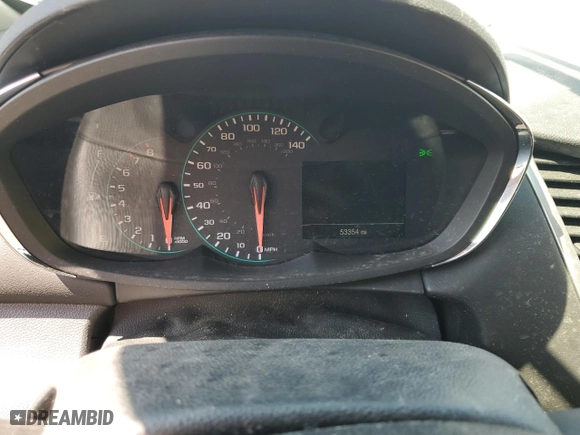 2018 Chevrolet Trax LS with VIN KL7CJNSB6JB601681, listed as a Copart auction lot 65641783 with 53,354 mi miles and Salvage Title. Bid and sale history available at carsss.com. Image 9.