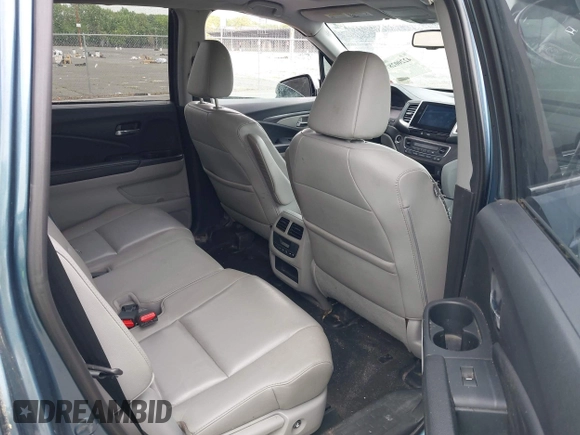 2016 Honda Pilot EX-L with VIN 5FNYF6H50GB072235, listed as a IAAI auction lot 42200287 with 93,806 mi miles. Bid and sale history available at carsss.com. Image 8.