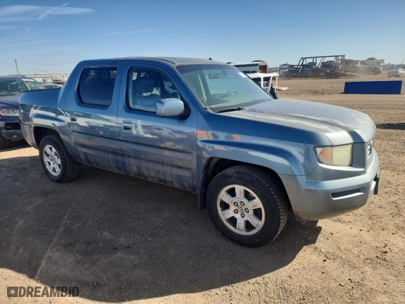 2008 Honda Ridgeline RTL with VIN 2HJYK16508H538724, listed as a Copart auction lot 47558465 with 336,150 mi miles and Salvage Title. Bid and sale history available at carsss.com. Image 4.