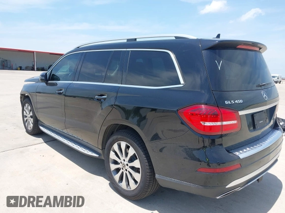 2019 Mercedes-Benz GLS 450 z VIN 4JGDF6EE9KB201924, wystawiony jako IAAI lot #42272010 z przebiegiem 82 316 mil mil oraz . Historia ofert i sprzedaży dostępna na DreamBid. Obrazek 3.