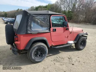 1993 Jeep Wrangler "S" with VIN 1J4FY19P6PP253652, listed as a Copart auction lot 54311795 with 308,487 mi miles and Clean Title. Bid and sale history available at carsss.com. Image 3.