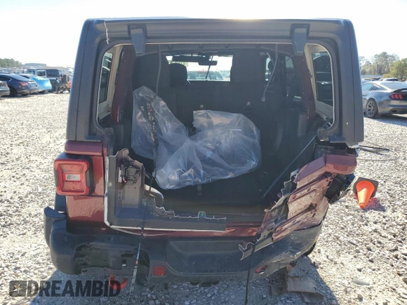 2022 Jeep Wrangler Unlimited Rubicon z VIN 1C4HJXFG1NW116549, wystawiony jako Copart lot #41506125 z przebiegiem 58 822 mil mil oraz Czysty tytuł • Clean title. Historia ofert i sprzedaży dostępna na DreamBid. Obrazek 6.