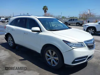 2016 Acura MDX Advance z VIN 5FRYD3H90GB010095, wystawiony jako IAAI lot #42271320 z przebiegiem 72 803 mil mil oraz . Historia ofert i sprzedaży dostępna na DreamBid. Obrazek 1.
