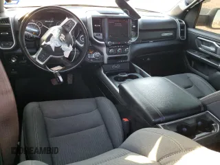 2023 Ram 1500 Big Horn with VIN 1C6SRFBTXPN554661, listed as a Copart auction lot 75250964 with 19,560 mi miles and Salvage Title. Bid and sale history available at carsss.com. Image 8.