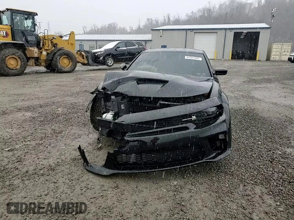 2021 Dodge Charger Scat Pack Widebody with VIN 2C3CDXGJ5MH619269, listed as a Copart auction lot 47597245 with 32,788 mi miles and Salvage Title. Bid and sale history available at carsss.com. Image 10.