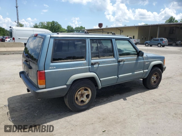 1998 Jeep Cherokee Sport with VIN 1J4FJ68S6WL215447, listed as a Copart auction lot 65186505 with 177,682 mi miles and Clean title. Bid and sale history available at DreamBid. Image 3.