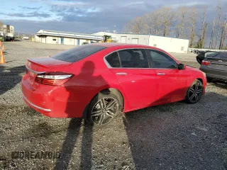 2016 Honda Accord Sport z VIN 1HGCR2F57GA096815, wystawiony jako Copart lot #47141755 z przebiegiem 105 509 mil mil oraz Szkoda całkowita • Salvage title. Historia ofert i sprzedaży dostępna na DreamBid. Obrazek 3.