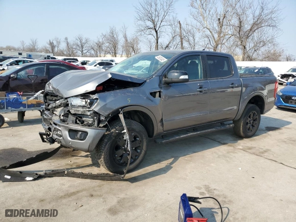 2023 Ford Ranger XL with VIN 1FTER4FH9PLE11874, listed as a Copart auction lot 48930485 with 38,549 mi miles and Salvage Title. Bid and sale history available at carsss.com. Image 1.