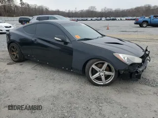 2016 Hyundai Genesis Coupe 3.8L Base with VIN KMHHT6KJ7GU132299, listed as a Copart auction lot 48250765 with 0 mi miles and Salvage Title. Bid and sale history available at carsss.com. Image 4.