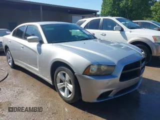 2012 Dodge Charger SE with VIN 2C3CDXBG2CH280352, listed as a IAAI auction lot 42055901 with 160,996 mi miles. Bid and sale history available at carsss.com. Image 1.
