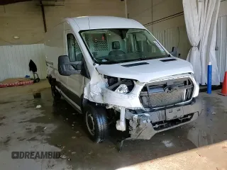 2021 Ford Transit Cargo with VIN 1FTBR1C82MKA10660, listed as a Copart auction lot 48245695 with 63,401 mi miles and Salvage Title. Bid and sale history available at DreamBid. Image 12.