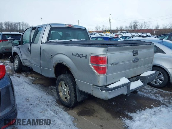 2014 Ford F-150 XL with VIN 1FTEX1EM2EFC66630, listed as a IAAI auction lot 41621780 with 169,624 mi miles and . Bid and sale history available at carsss.com. Image 3.