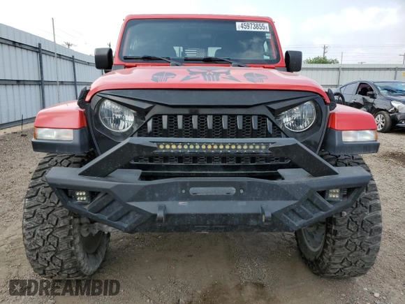2021 Jeep Gladiator Sport S z VIN 1C6JJTAG3ML550206, wystawiony jako Copart lot #45973855 z przebiegiem 60 867 mil mil oraz Szkoda całkowita • Salvage title. Historia ofert i sprzedaży dostępna na DreamBid. Obrazek 5.