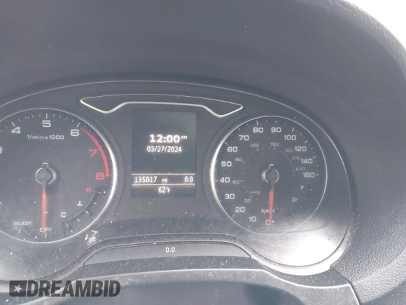 2016 Audi A3 Premium with VIN WAUB8GFF4G1062945, listed as a IAAI auction lot 39637231 with 135,017 mi miles and . Bid and sale history available at DreamBid. Image 7.