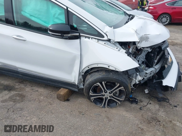 2020 Chevrolet Bolt EV Premier with VIN 1G1FZ6S09L4141462, listed as a IAAI auction lot 41948078 with 48,187 mi miles and . Bid and sale history available at DreamBid. Image 19.