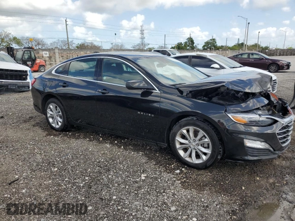 2024 Chevrolet Malibu LT with VIN 1G1ZD5ST7RF119442, listed as a Copart auction lot 55257595 with Not Provided miles and Non Repairable. Bid and sale history available at DreamBid. Image 4.