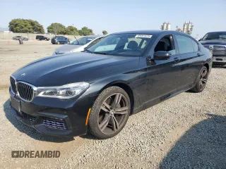 2017 BMW 7 Series 750i with VIN WBA7F0C39HGM21489, listed as a Copart auction lot 65051675 with 79,416 mi miles and Clean title. Bid and sale history available at DreamBid. Image 1.