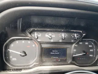 2022 GMC Sierra 1500 Limited AT4 with VIN 3GTP9EEL9NG201970, listed as a Copart auction lot 73555334 with 17,289 mi miles and Salvage Title. Bid and sale history available at carsss.com. Image 9.