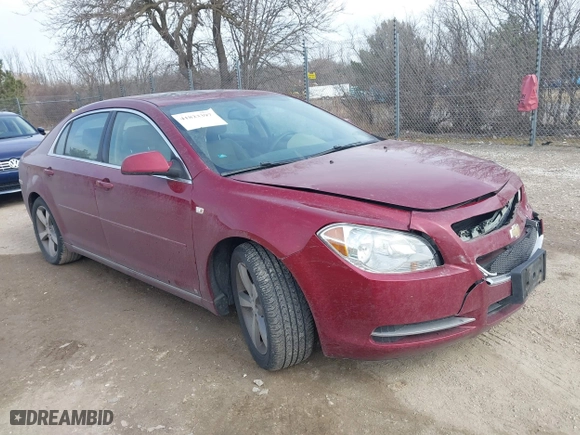 2008 Chevrolet Malibu LT w/2LT with VIN 1G1ZJ57B78F250121, listed as a IAAI auction lot 41823397 with 117,292 mi miles. Bid and sale history available at carsss.com. Image 1.