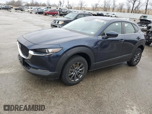 2020 Mazda CX-30 with VIN 3MVDMBBL8LM112120, listed as a Copart auction lot 47784245 with 52,471 mi miles and Salvage Title. Bid and sale history available at DreamBid. Image 1.