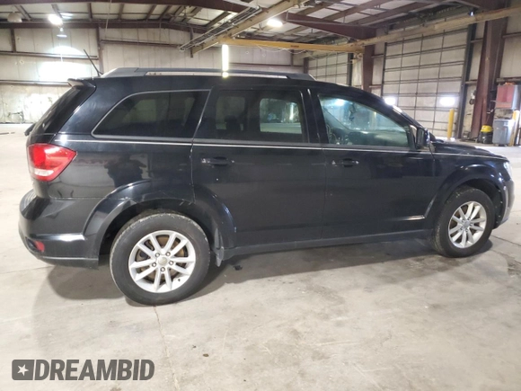 2016 Dodge Journey SXT with VIN 3C4PDDBG1GT100822, listed as a Copart auction lot 50252105 with 180,000 mi miles and Salvage Title. Bid and sale history available at carsss.com. Image 3.