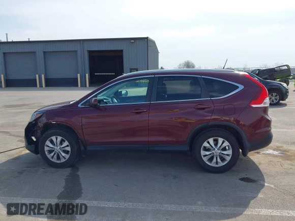 2013 Honda CR-V EX-L with VIN 5J6RM4H72DL013996, listed as a IAAI auction lot 42026076 with 184,587 mi miles. Bid and sale history available at carsss.com. Image 13.