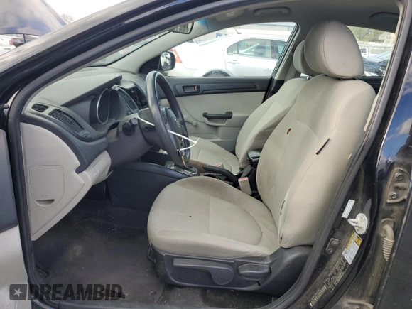 2011 Kia Forte LX with VIN KNAFT4A29B5429567, listed as a Copart auction lot 75837134 with 289,482 mi miles and Salvage Title. Bid and sale history available at carsss.com. Image 7.