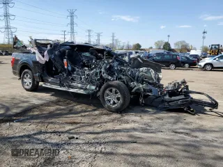 2023 Ford F-150 XL with VIN 1FTEW1EP5PFA21479, listed as a Copart auction lot 51275173 with 0 mi miles and Salvage Title. Bid and sale history available at carsss.com. Image 4.