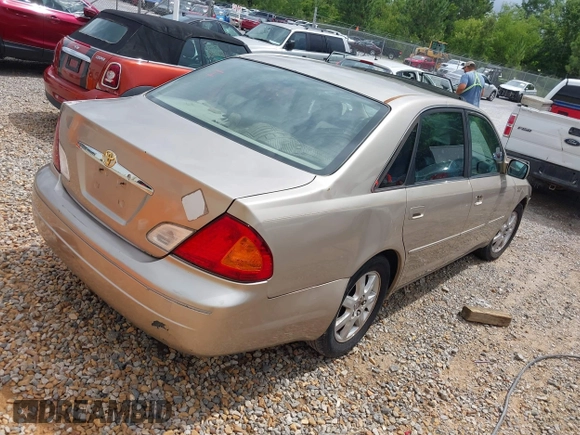 2000 Toyota Avalon XL z VIN 4T1BF28B2YU048155, wystawiony jako IAAI lot #42350570 z przebiegiem 254 043 mil mil oraz . Historia ofert i sprzedaży dostępna na DreamBid. Obrazek 4.
