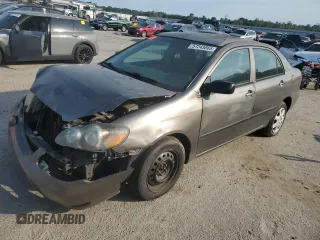 2007 Toyota Corolla CE with VIN 1NXBR32E57Z807055, listed as a Copart auction lot 57243865 with Not provided miles and Salvage title. Bid and sale history available at DreamBid. Image 1.