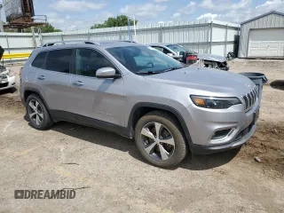 2019 Jeep Cherokee Limited with VIN 1C4PJMDXXKD253526, listed as a Copart auction lot 58579965 with 116,013 mi miles and Salvage title. Bid and sale history available at DreamBid. Image 4.