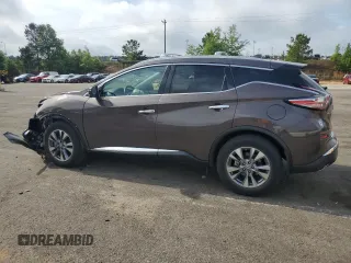 2018 Nissan Murano SV with VIN 5N1AZ2MG0JN196342, listed as a Copart auction lot 54364335 with 52,132 mi miles and Salvage Title. Bid and sale history available at DreamBid. Image 2.