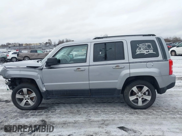 2017 Jeep Patriot High Altitude with VIN 1C4NJRFB8HD174113, listed as a IAAI auction lot 41527386 with 80,854 mi miles and . Bid and sale history available at DreamBid. Image 14.