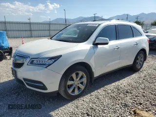 2016 Acura MDX Advance with VIN 5FRYD4H94GB014320, listed as a Copart auction lot 63458335 with 167,740 mi miles and Salvage title. Bid and sale history available at DreamBid. Image 1.