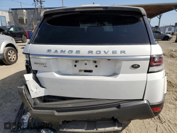 2015 Land Rover Range Rover Sport HSE with VIN SALWR2VF7FA524587, listed as a Copart auction lot 57530595 with 99,239 mi miles and Salvage title. Bid and sale history available at DreamBid. Image 6.