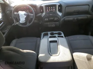 2022 Chevrolet Silverado 1500 Custom with VIN 1GCPDBEK3NZ536064, listed as a Copart auction lot 87393114 with 52,729 mi miles and Salvage Title. Bid and sale history available at carsss.com. Image 8.