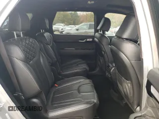 2022 Hyundai Palisade Calligraphy z VIN KM8R7DHE5NU442214, wystawiony jako Copart lot #82312024 z przebiegiem 59 429 mil mil oraz Szkoda całkowita • Salvage title. Historia ofert i sprzedaży dostępna na DreamBid. Obrazek 10.