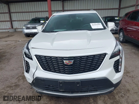 2023 Cadillac XT4 AWD Premium Luxury with VIN 1GYFZDR47PF202588, listed as a IAAI auction lot 42365293 with 8,276 mi miles and . Bid and sale history available at DreamBid. Image 12.