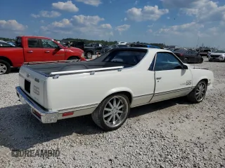 1987 Chevrolet El Camino with VIN 3GCCW80H6HS906982, listed as a Copart auction lot 72517484 with 97,070 mi miles and Salvage Title. Bid and sale history available at carsss.com. Image 3.