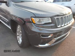 2015 Jeep Grand Cherokee Summit with VIN 1C4RJFJT3FC748507, listed as a IAAI auction lot 40271829 with 86,859 mi miles. Bid and sale history available at carsss.com. Image 6.