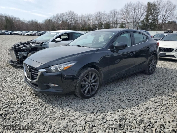 2018 Mazda Mazda3 4-Door Touring with VIN 3MZBN1V3XJM216503, listed as a Copart auction lot 48769085 with 120,707 mi miles and Salvage Title. Bid and sale history available at carsss.com. Image 1.