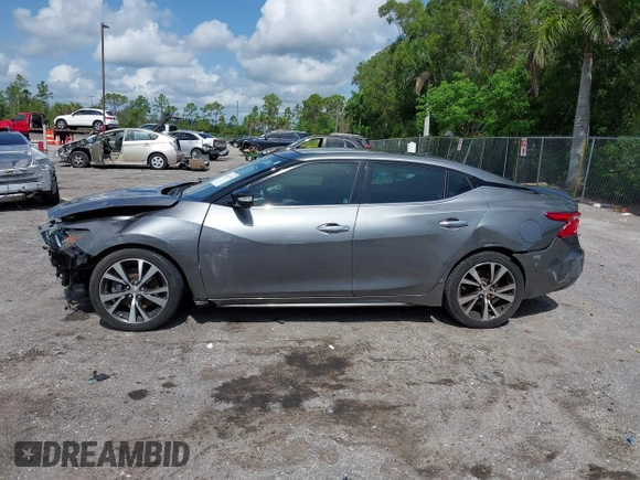 2016 Nissan Maxima SR with VIN 1N4AA6AP4GC426126, listed as a IAAI auction lot 42417796 with 120,274 mi miles and . Bid and sale history available at DreamBid. Image 14.