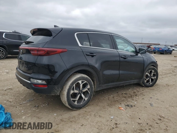 2022 Kia Sportage LX with VIN KNDPM3AC6N7026341, listed as a Copart auction lot 44629975 with 0 mi miles and Non Repairable. Bid and sale history available at carsss.com. Image 3.