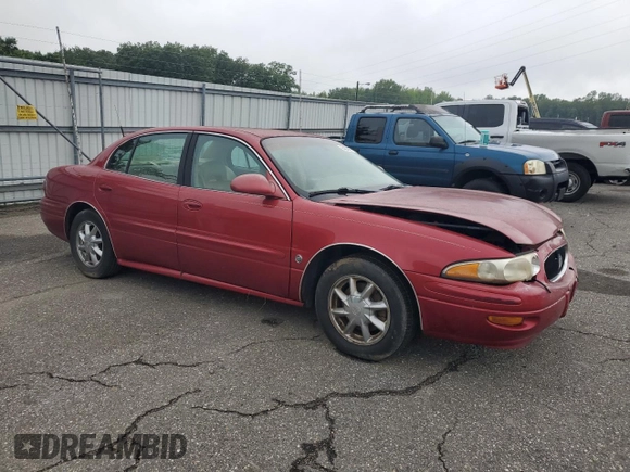 2004 Buick LeSabre Limited with VIN 1G4HR54K74U248628, listed as a Copart auction lot 64835815 with 190,114 mi miles and Salvage title. Bid and sale history available at DreamBid. Image 4.