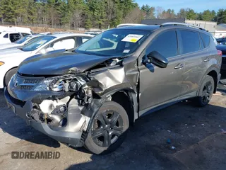 2013 Toyota RAV4 LE with VIN JTMBFREV9D5009241, listed as a IAAI auction lot 42003982 with 117,673 mi miles and . Bid and sale history available at DreamBid. Image 2.