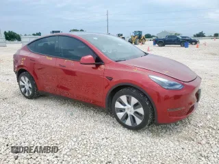 2024 Tesla Model Y Long Range with VIN 7SAYGDEE3RA224498, listed as a Copart auction lot 60441175 with 19,081 mi miles and Clean title. Bid and sale history available at DreamBid. Image 4.