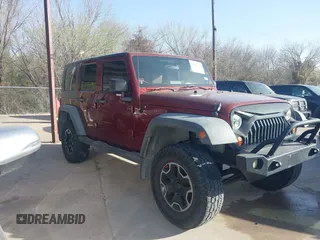 2008 Jeep Wrangler Unlimited Rubicon with VIN 1J4GA69168L573466, listed as a IAAI auction lot 41827091 with 180,026 mi miles and . Bid and sale history available at DreamBid. Image 13.