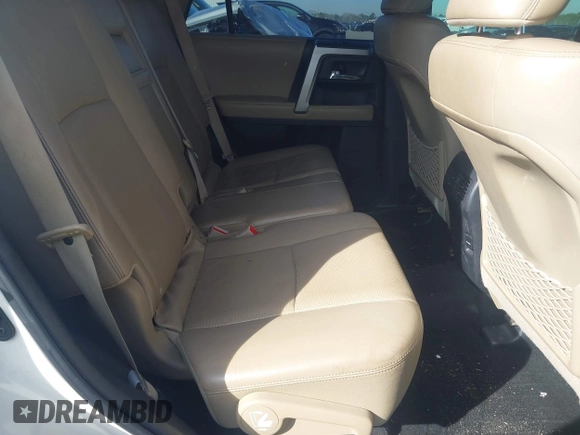 2014 Toyota 4Runner SR5 with VIN JTEZU5JR7E5078562, listed as a IAAI auction lot 41633470 with 274,757 mi miles and . Bid and sale history available at DreamBid. Image 8.